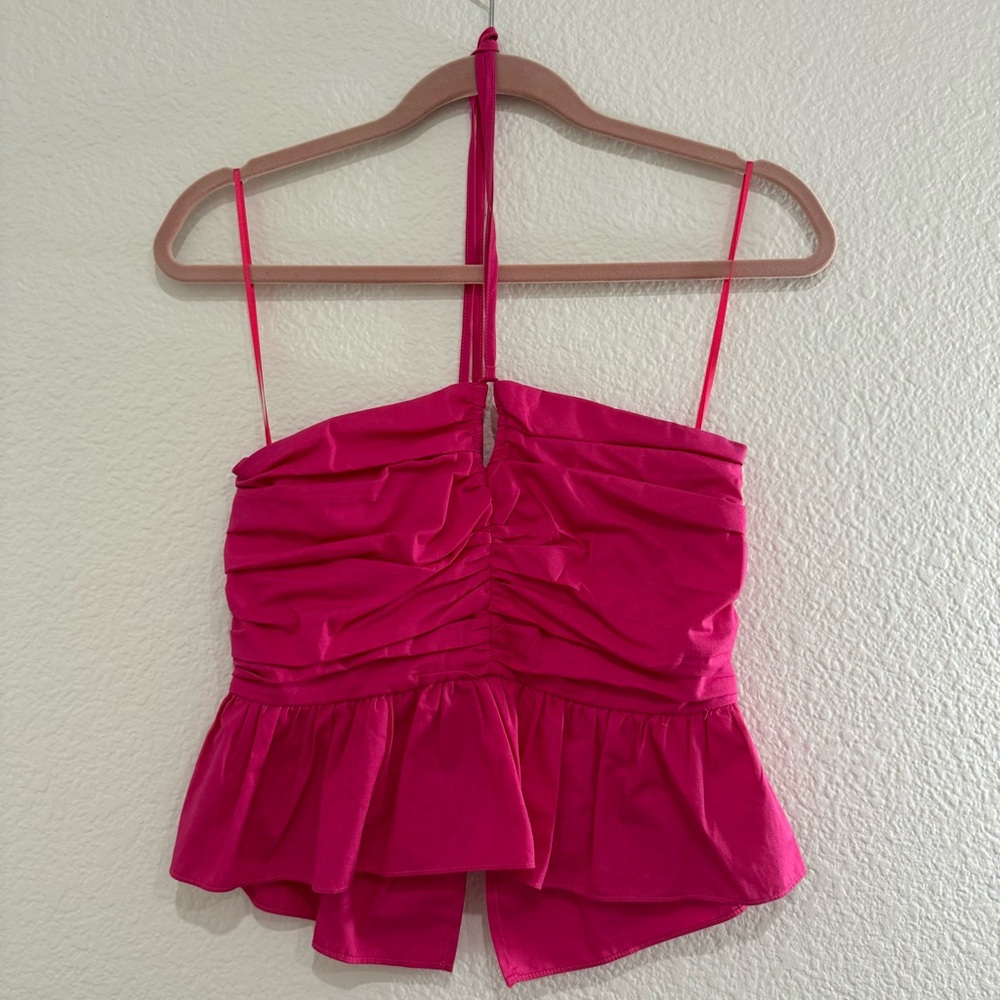 Pink Halter Top size XS